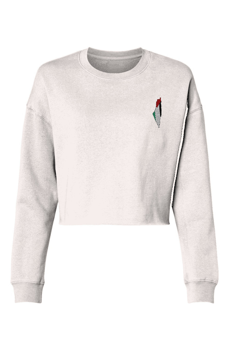 Embroidered Palestine State Sweatshirt