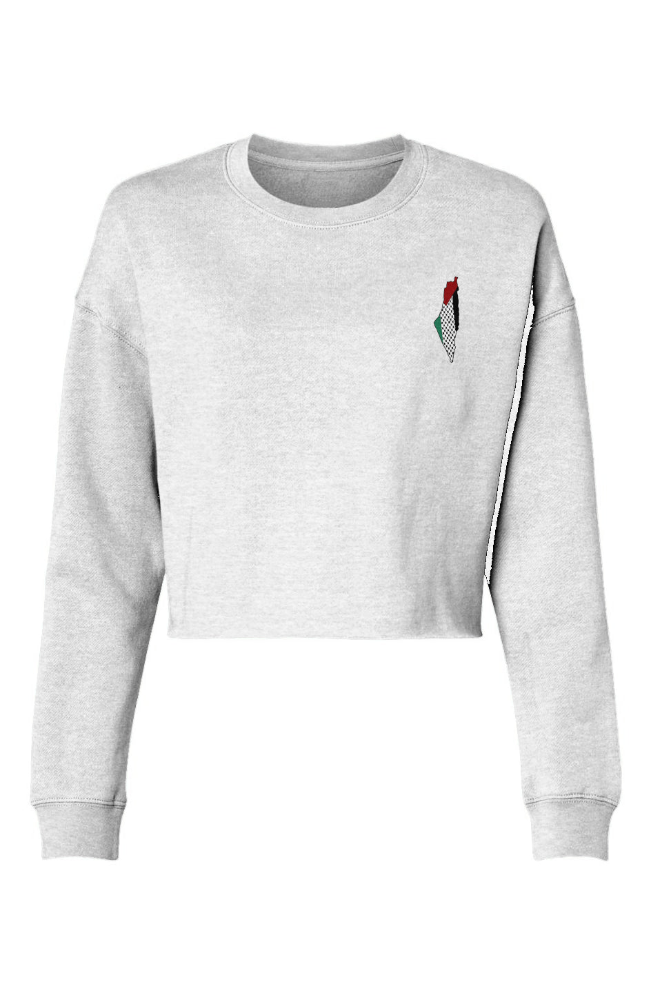 Embroidered Palestine State Sweatshirt