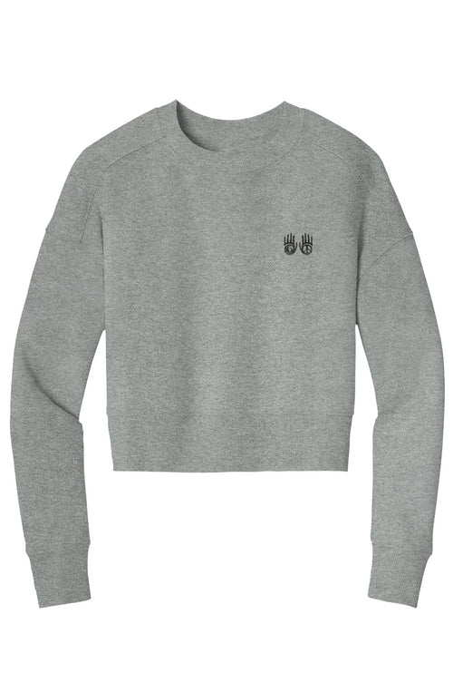 Embroidered World Peace Sweatshirt
