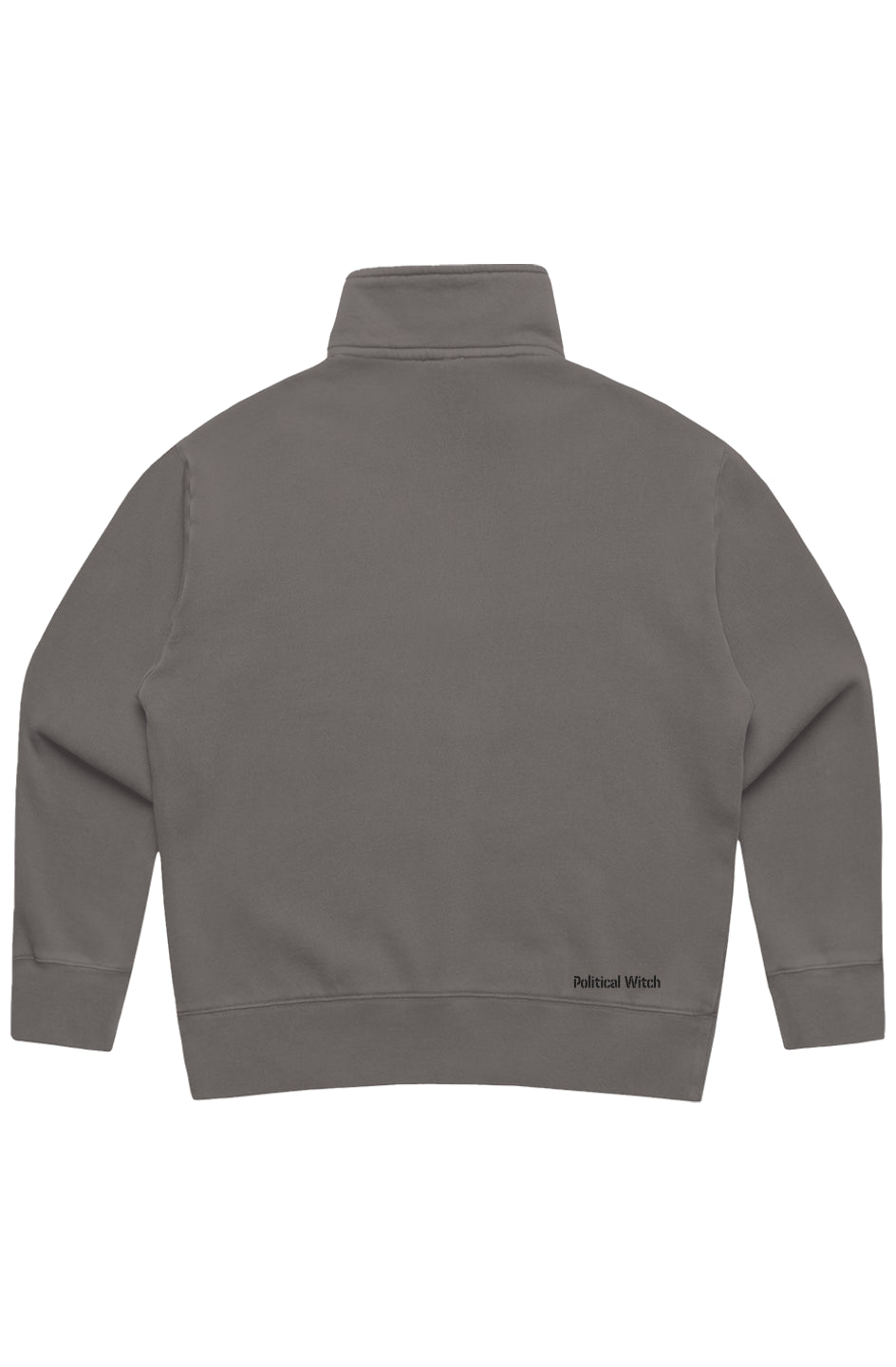 Embroided World Peace Half Zip