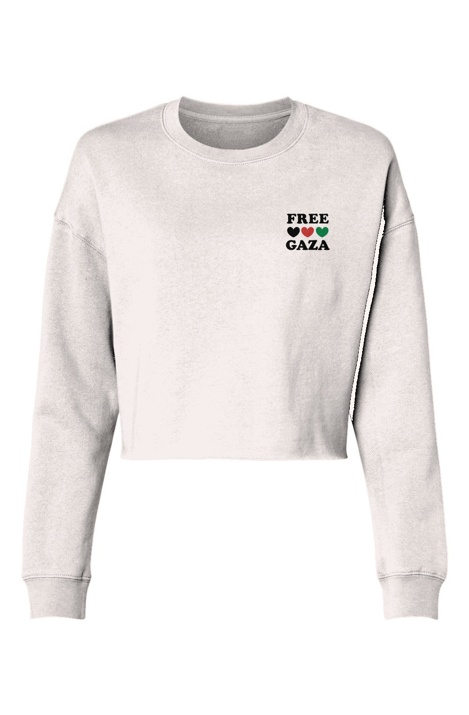Free Gaza Sweatshirt, Designed by Samar Abdelwahed